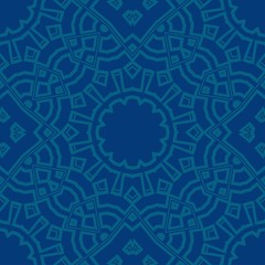 Abstract Vector seamless pattern with abstract geometric style. Repeating sample figure and line. For interiors design, wallpaper, textile industry.