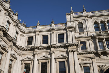 Fototapeta na wymiar London, United Kingdom - June 26, 2018 : View of the Burlington House