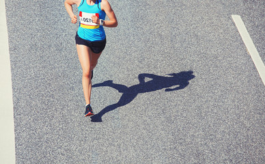 Marathon Läufer