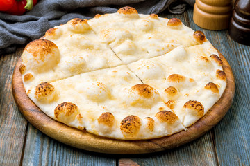 Focaccia with garlic