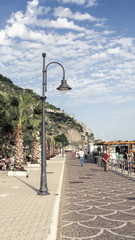 Amalfi Coast lamppost