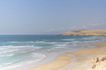 stunning beach on the Atlantic ocean