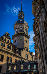 Fototapeta premium Hausmannsturm in Dresden