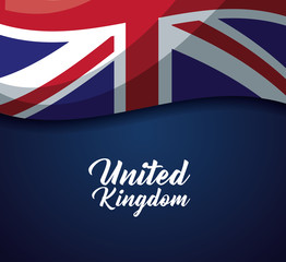 Obraz premium united kingdom country flag