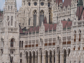 Budpest und die Donau in ungarn