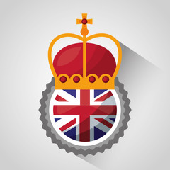 Fototapeta premium united kingdom places flag