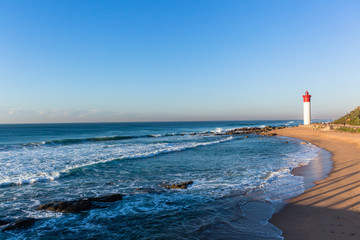 Beach Lighthouse Ocean
