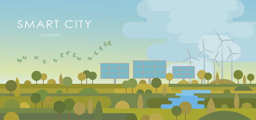 Smart city - Energia pulita © alexpli