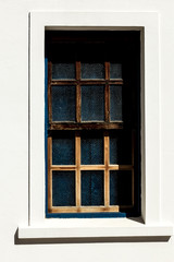 janela de madeira antiga
