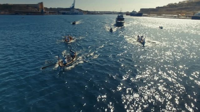 Traditional Regatta Race in Malta