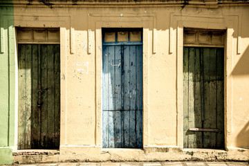 Obraz na płótnie Canvas door and window