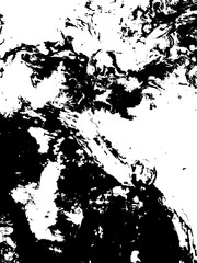 Black and white liquid texture.Grunge Vector  Background.