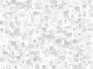 Geometric pattern with squares of different scale. Different shades of gray with transparency and overlap. Vector illustration