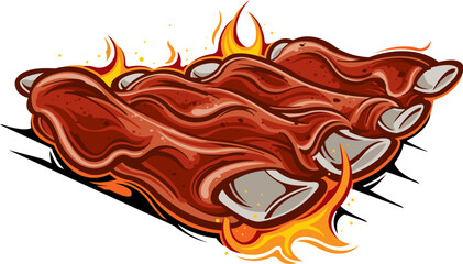 Barbecue ribs
