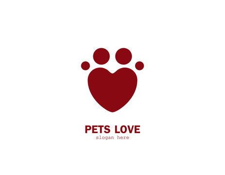 Pet love logo