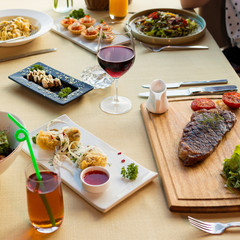 Tasty Food on the table 