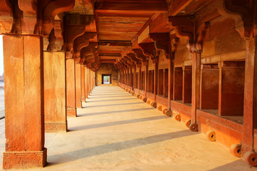 Lower Haramsara in Fatehpur Sikri, Uttar Pradesh, India