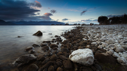 Lake Te Anau, Southland - Südinsel von Neuseeland