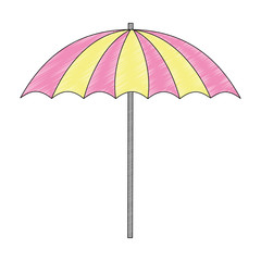 beach umbrella accessory equipment design