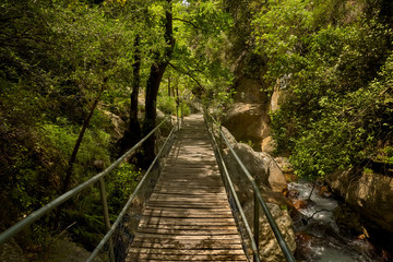 The Sapadere canyon in the Taurus mountains, Alanya, Turkey