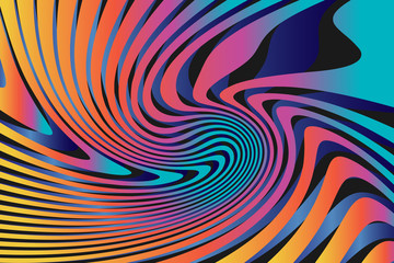 Geometric Abstract Colorful Pattern Background