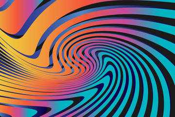 Geometric Abstract Colorful Pattern Background