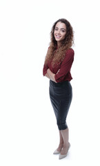 portrait of confident female.