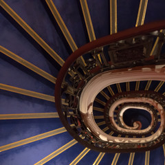Escalier d'hôtel anglais