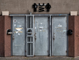 WC toilettes publiques à Malmo Suède