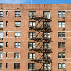 Escaliers de secours Typiques New York