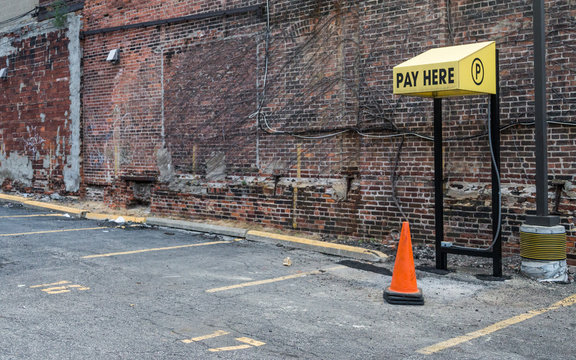 Parking d&eacute;saffect&eacute; &agrave; Buffalo