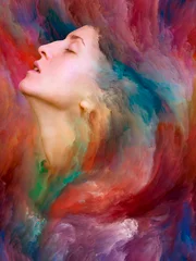 Zelfklevend Fotobehang Painted Emotions © agsandrew