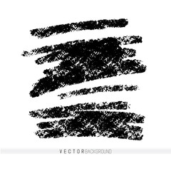 Vector wax crayon hand drawn strokes as design elements. Hand drawn textured background. Crayon strokes for backdrop.