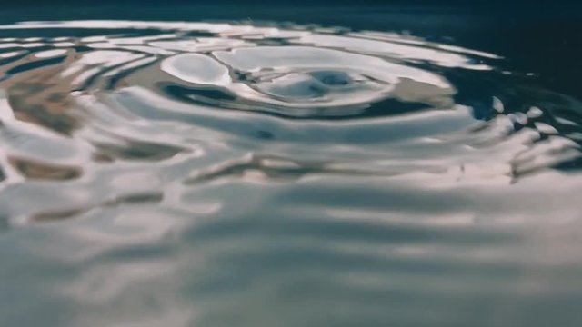 WATER DROPLETS CAPTURED IN SLOW MOTION