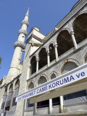 Fototapeta premium Sultan-Ahmet-Moschee in Istanbul
