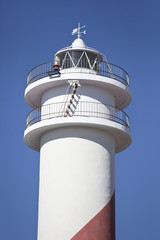 Marbella's lighthouse. It was built in 1864 and is 29 metres (95 ft) high.