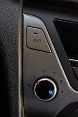 Air conditioning control button