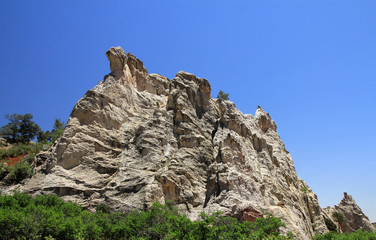 Garden of the Gods national park in USA