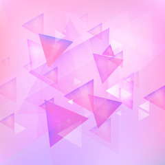 Pink grey geometry background.