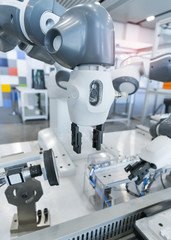 Robotic and Automation system control application on automate robot arm
