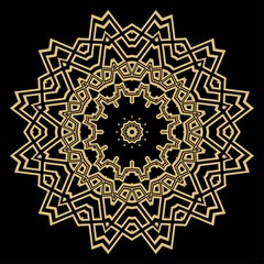 Beautiful fantasy flower ornament. seamless art-deco pattern. vector illustration. for design, wallpaper, invitation symbol.