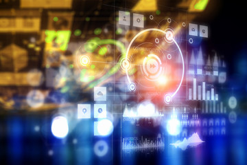 Innovative technology background