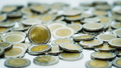 Thai coins saving