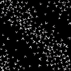 Simple Pattern for Postcard, Print, Banner or Poster. Modern Abstract Background with arrows   Vector Texture in Trendy Minimalistic Style