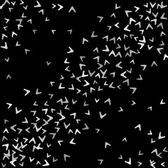 Simple Pattern for Postcard, Print, Banner or Poster. Modern Abstract Background with arrows   Vector Texture in Trendy Minimalistic Style