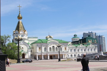 Naklejka premium urban landscape