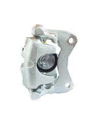Obraz premium Car brake caliper on white background, isolate