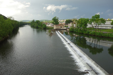 another weir on the Lot river in Cahors