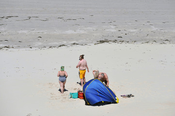  sur la plage