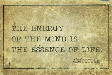 life essence Aristotle
